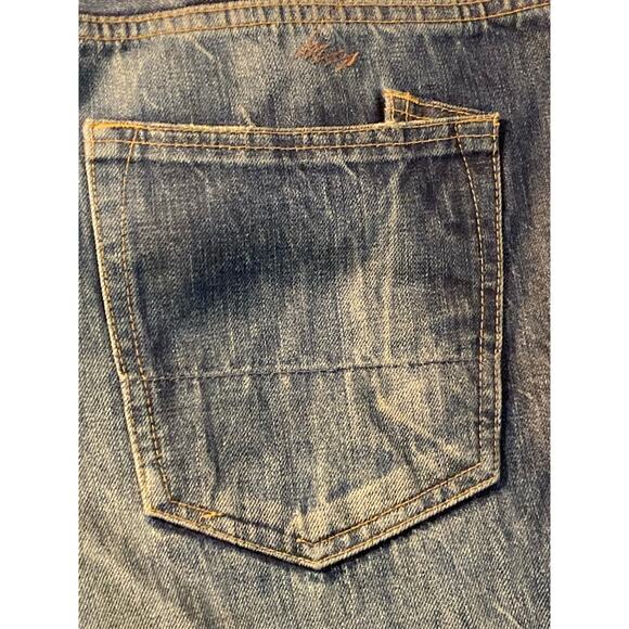 PRPS Mens Jeans 38X34 Straight Leg Button Fly Selvedge Denim Donwan Harrell - Picture 10 of 14